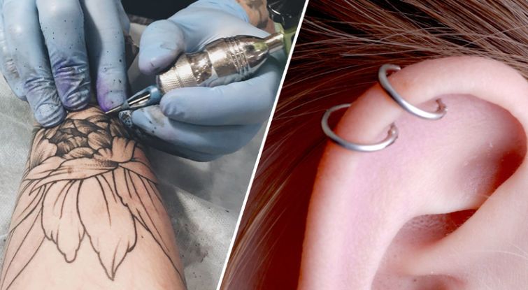 25 Heavenly Ear Helix Tattoos to Hide and Reveal