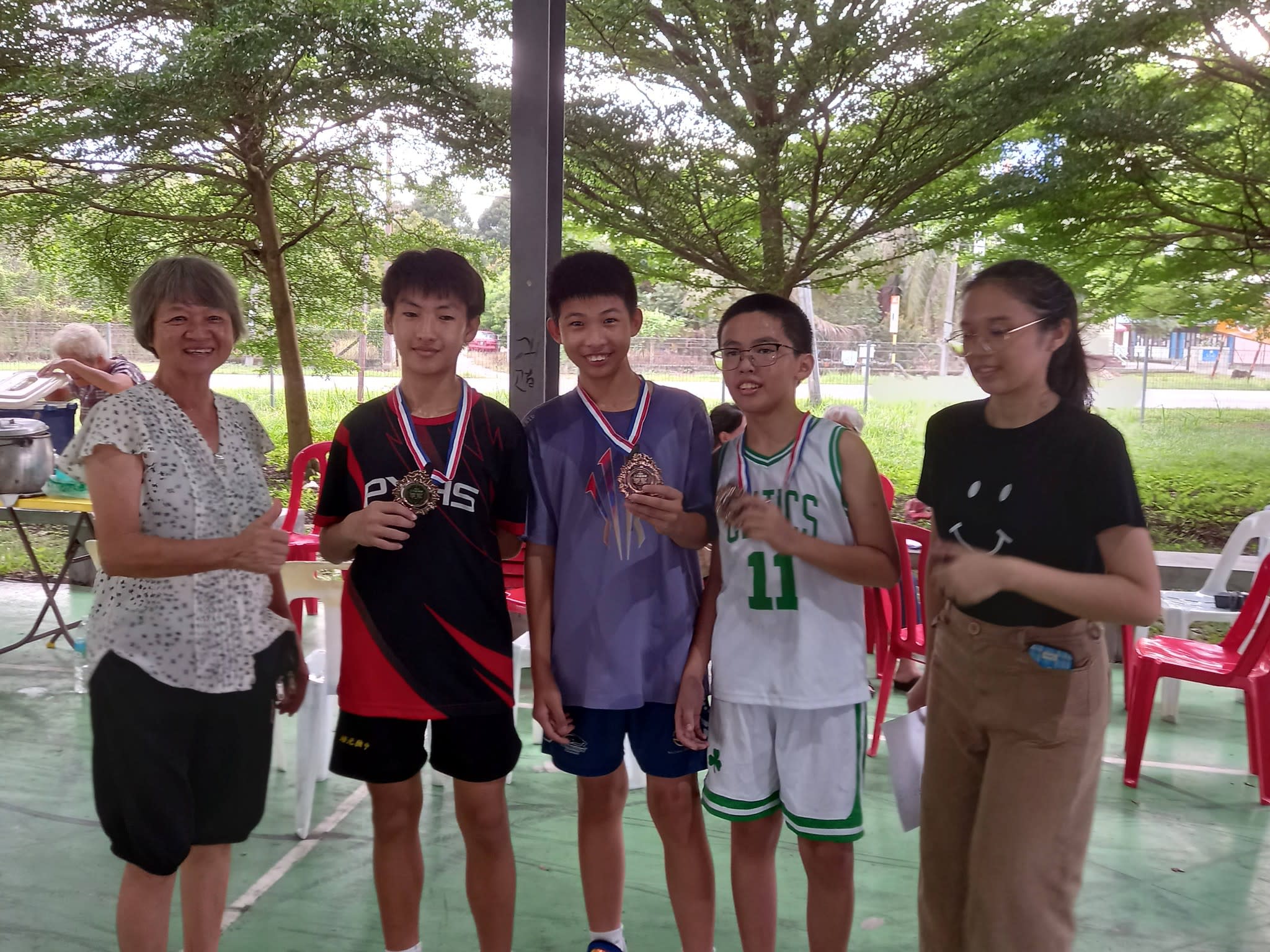 新路仁爱堂亲子活动暨三人篮球赛