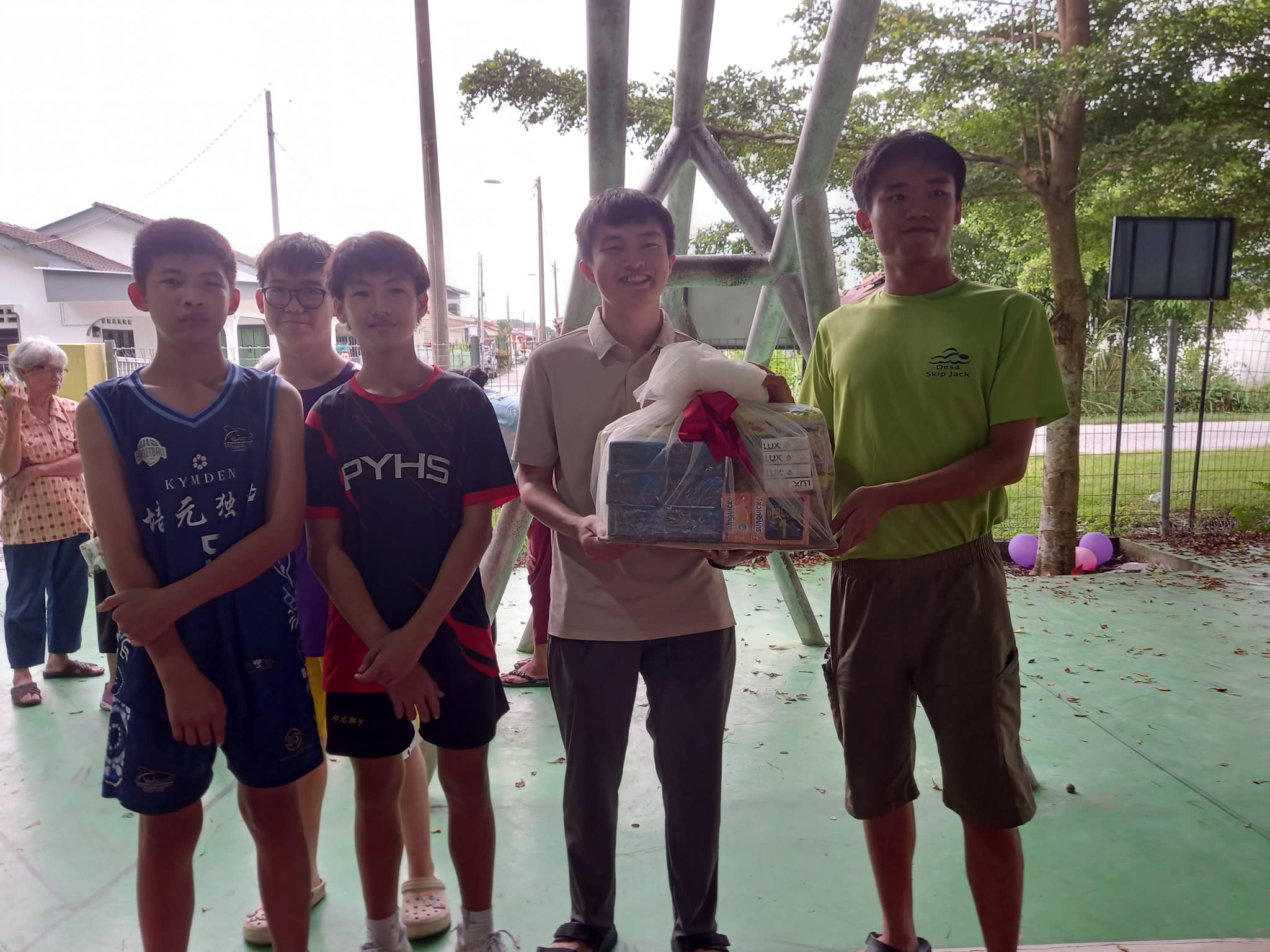 新路仁爱堂亲子活动暨三人篮球赛