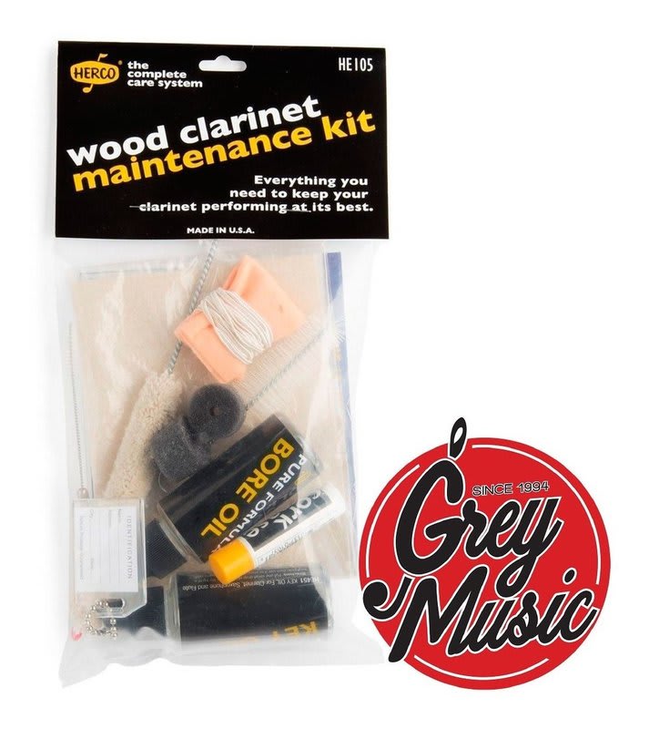 HERCO (HE-105) CLARINETE - Kit Limpieza