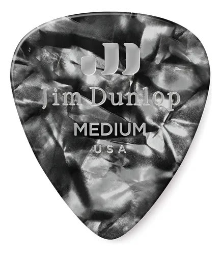 JIM DUNLOP (483R02MD) BLACK PEARL x72