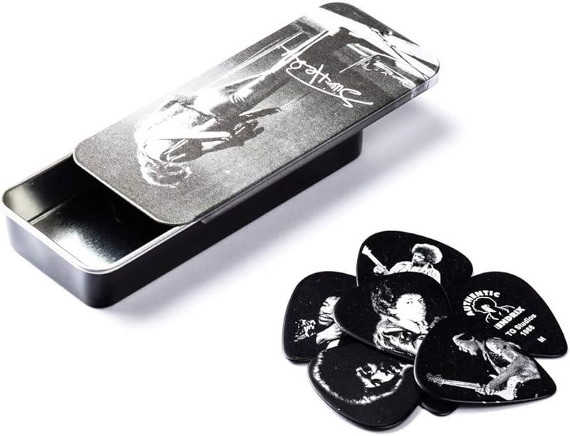JIM DUNLOP (JH-PT05H) HENDRIX HVY-SILVER RETRATO x12 PUAS