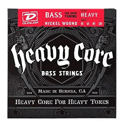 JIM DUNLOP (DBHCN45105) BASS HEAVY-4/SET 45/105