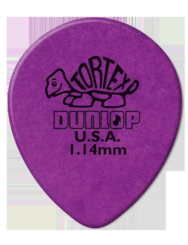 JIM DUNLOP (413R 1.14) TORTEX TEAR DROP x72