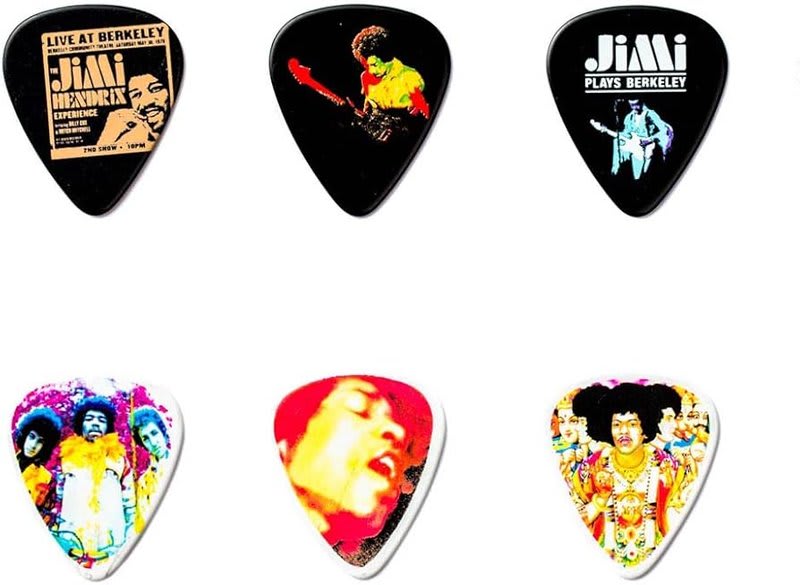 JIM DUNLOP (JH-PT02M) HENDRIX MED- BOLD AS LOVE LATA x12 PUAS