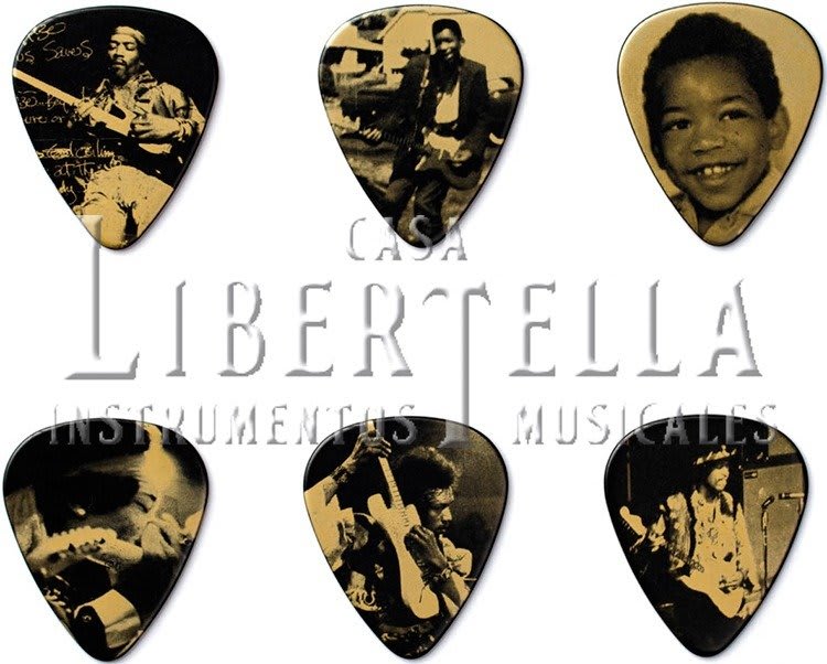 JIM DUNLOP(JH-PT10H) HENDRIX HVY-LIFE IMAGENES x12 PUAS