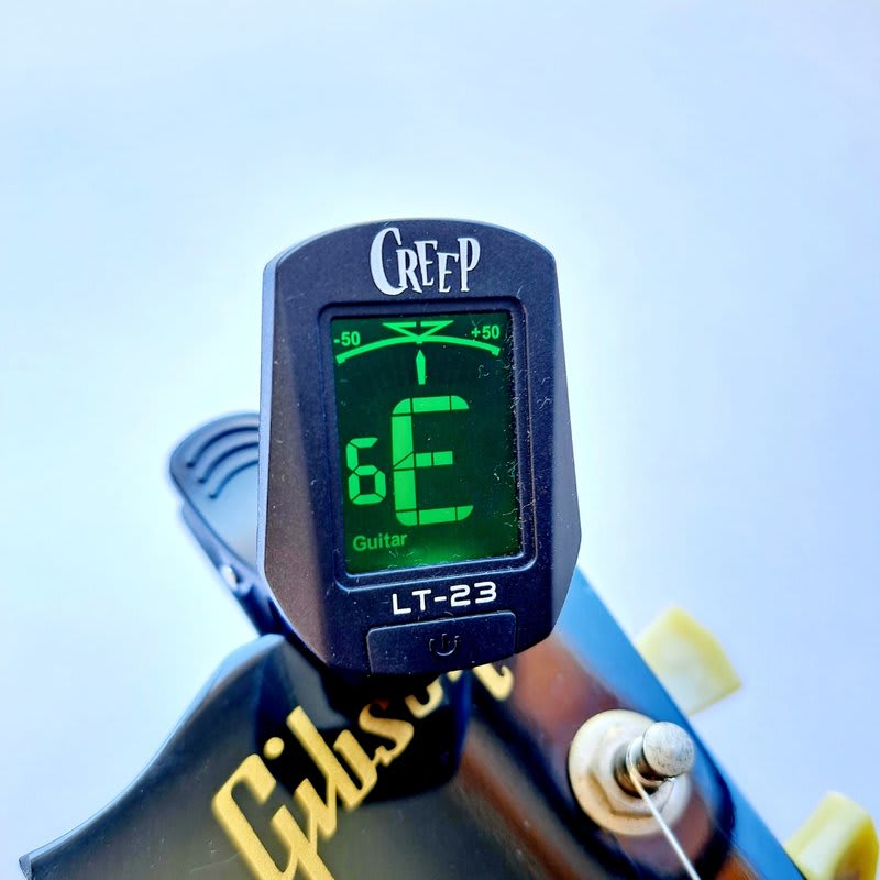 CREEP (LT-23 BLACK) AFINADOR CLIP-guitar, bass, violin, chromatic