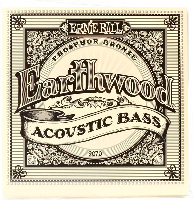 ERNIE BALL ( 2070) EARTHWOOD BASS SET 45-55-80-95