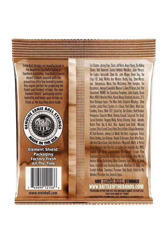 ERNIE BALL ( 2146) ACOUS REGLR SLINKY 12-16-24-32-44-54