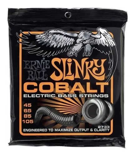 ERNIE BALL ( 2733) COBALT BASS HYBRYD SLINKY 45-65-85-105.