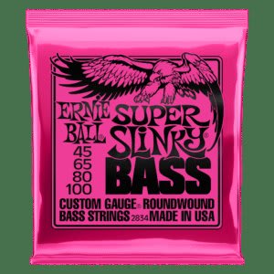 ERNIE BALL ( 2834) BASS SUPER SLINKY 45-65-80-100