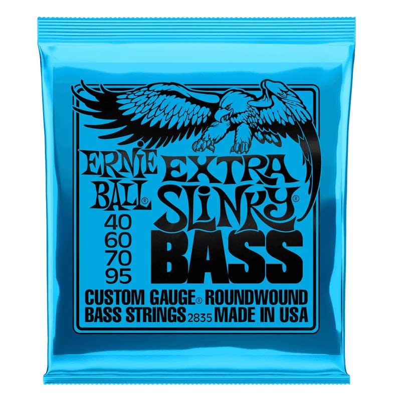 ERNIE BALL ( 2835) BASS EXTRA SLINKY 40-60-70-95