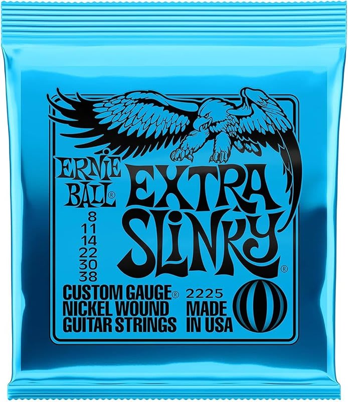ERNIE BALL (2225) NICKL EXTRA SLINKY 8-11-14-22w-30-38