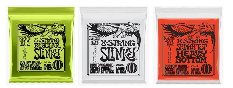 ERNIE BALL (2624) 8 STRING STHB SLINK Y