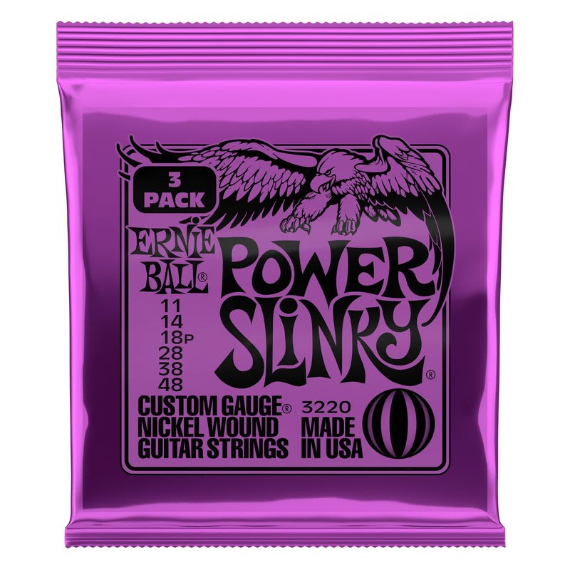 ERNIE BALL (3220) PWR SLINKY 3 SET 11-14-18-28-38-48