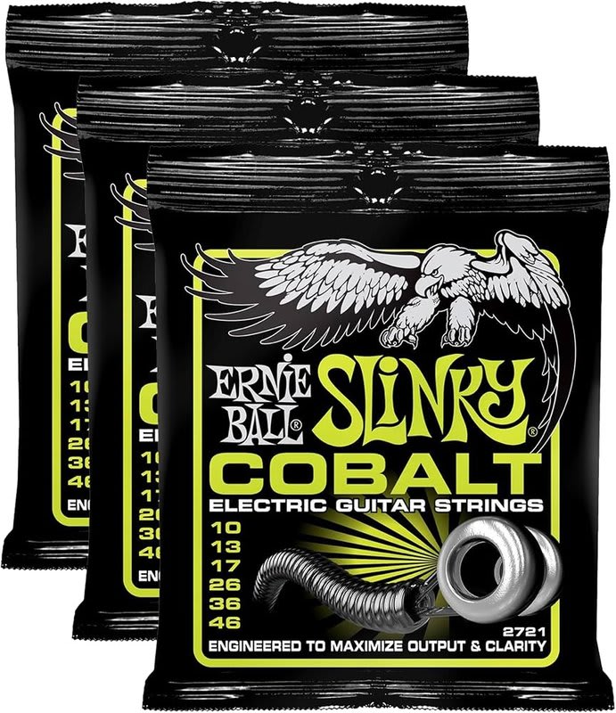 ERNIE BALL (3721) REGULAR SLINKY 3 PACK 10-13-17-26-36-46