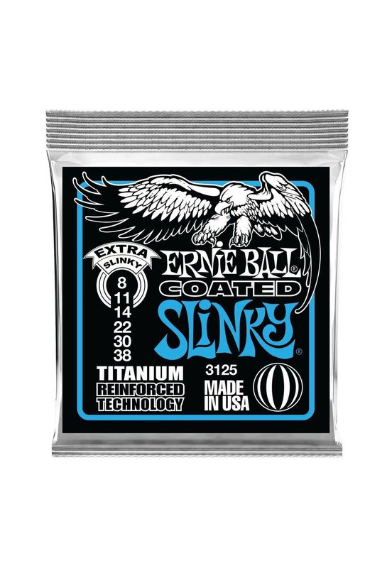 ERNIE BALL (3125) COATED EXTRA SLINK Y 8-11-14-22-30-38