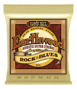 ERNIE BALL (2008) EARTHWOOD RCK and BLUES PLAIN G 10-13-17-30-42-52