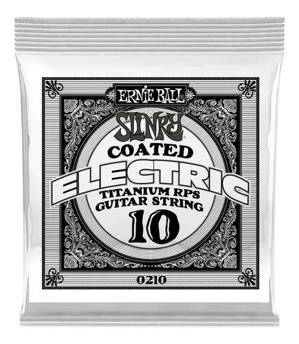 ERNIE BALL (0210) .010 TITANIUM RPS ELEC PLAIN