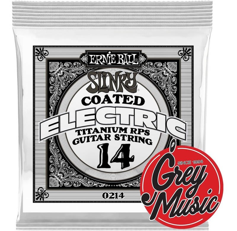 ERNIE BALL (0214) .014 TITANIUM RPS ELEC PLAIN
