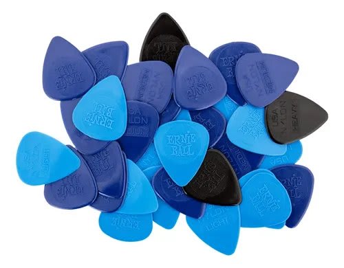 ERNIE BALL (9133) 50 NYLON PICKS MIX