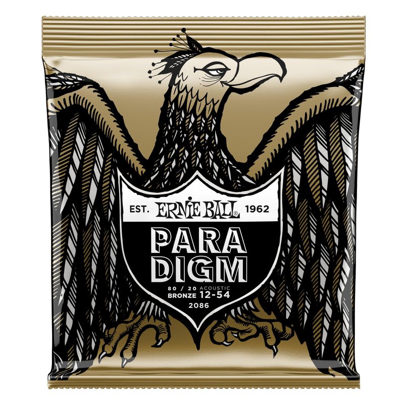 ERNIE BALL (P02086) PARADIGM MED LIGHT 80/20 BRONZE 12/16/24w/32/44/54