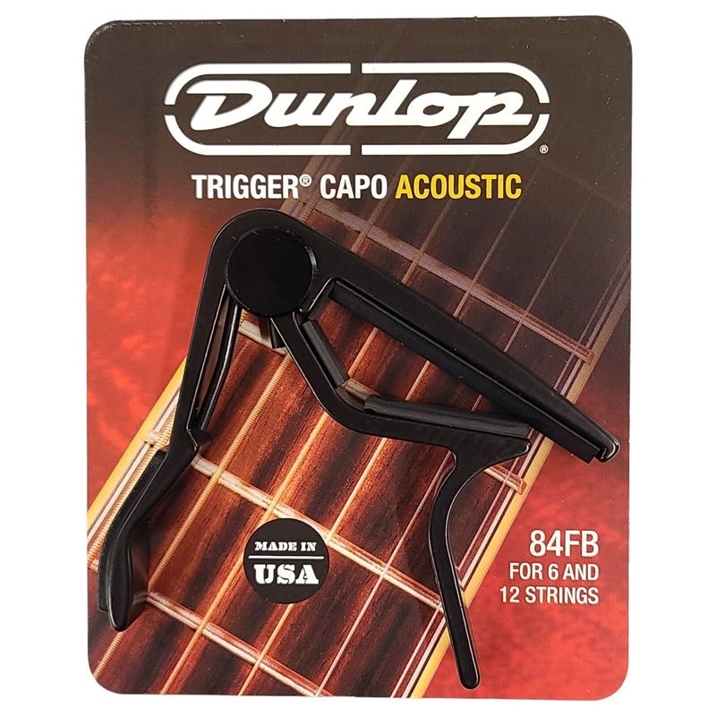 JIM DUNLOP (84FB) TRIGGER FLT BLK-EA