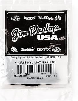 JIM DUNLOP (9205R) HEAVIES IVROID-MD-12/BG