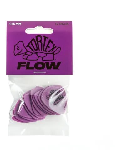 JIM DUNLOP (558P 1.14) 1.14 TORTEX FLOW STD PK x12