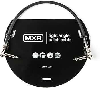 MXR (DCP1) PATCH CABLES .33 cm ANG/ANG