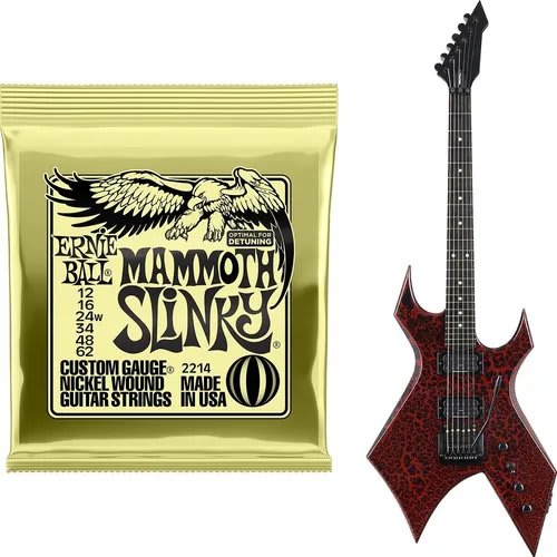 ERNIE BALL ( 2214) MAMMOTH SLINKY NICKL 12-16-24W-34-48-62