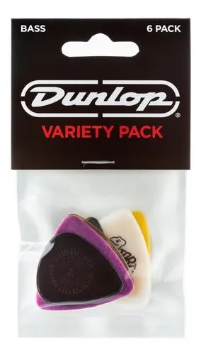 JIM DUNLOP (PVP117) BASS PICK VARIETY PACK-6/PLYPK