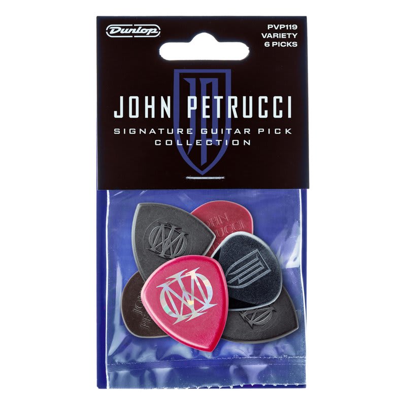 JIM DUNLOP (PVP119) PETRUCCI VARIETY PACK-6/PLYPK