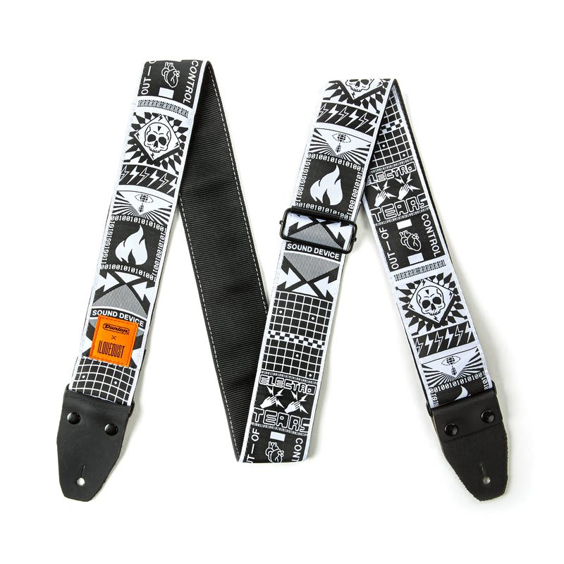 JIM DUNLOP (ILD10) STRAP I LOVE DUST OUT OF CONTRO