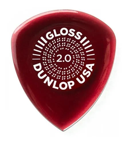 JIM DUNLOP ( 550P200) FLOW GLOSS 2.0 mm - 3 PLYPK