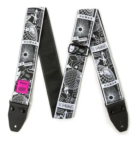 JIM DUNLOP (ILD11) STRAP I LOVE DUST ROBOT HEART
