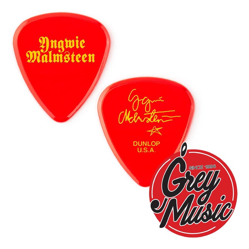 JIM DUNLOP (YJMP02RD) YNGWIE MALMSTEEN RED-6/PLYPK