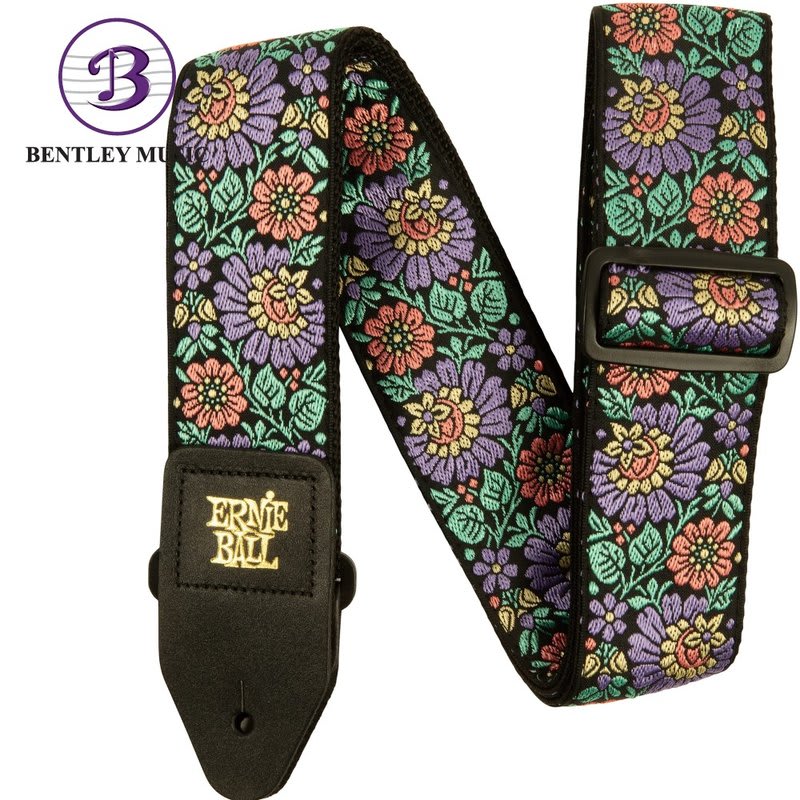 ERNIE BALL (P05340) Evening Bloom Jacquard Strap