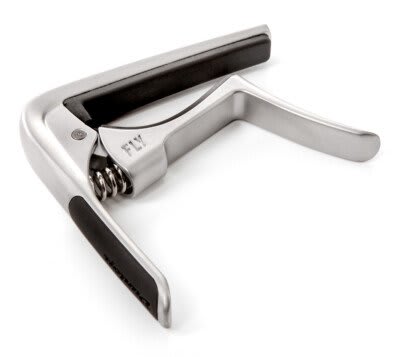 JIM DUNLOP (63CSC) FLY CAPO SATIN CHROME