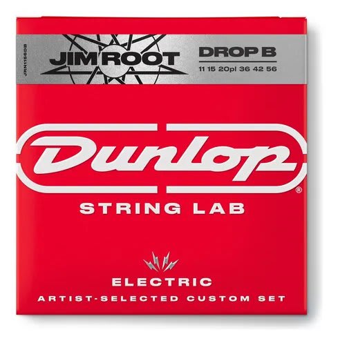 JIM DUNLOP (JRN1156DB) JIM ROOT SIGNATURE STRINGS 11/56 (DROP B) - 6/SET