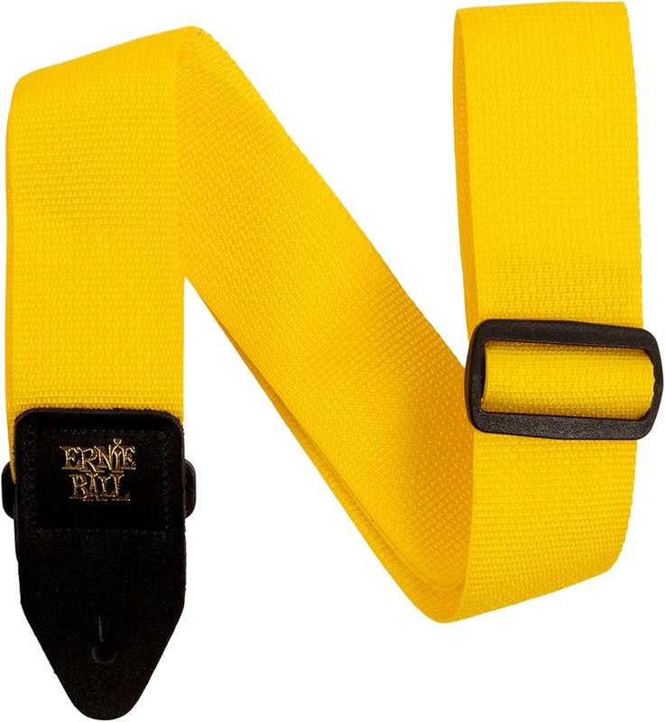 ERNIE BALL (5351) Polypro Guitar Strap - Yellow-Black
