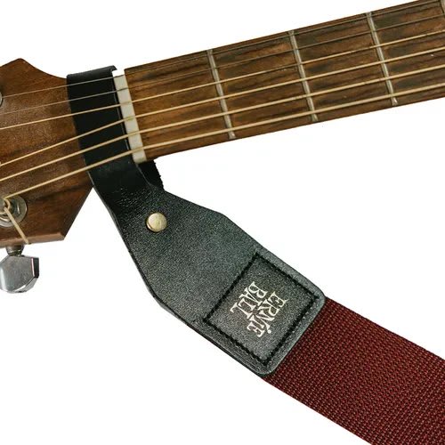 ERNIE BALL (5367) Polypro Acoustic Guitar Strap - Burgundy