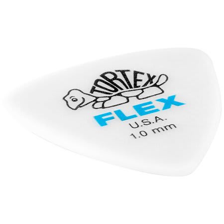 JIM DUNLOP (456P100) TORTEX FLEX RNDTRI NAT-6/PLYPK