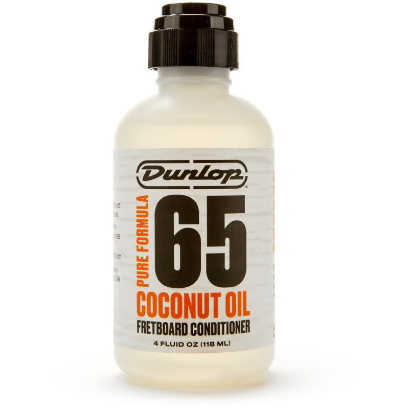 JIM DUNLOP (6634) PURE FORMULA 65 COCONUT OIL FRETBOARD CONDITIONER - 4OZ