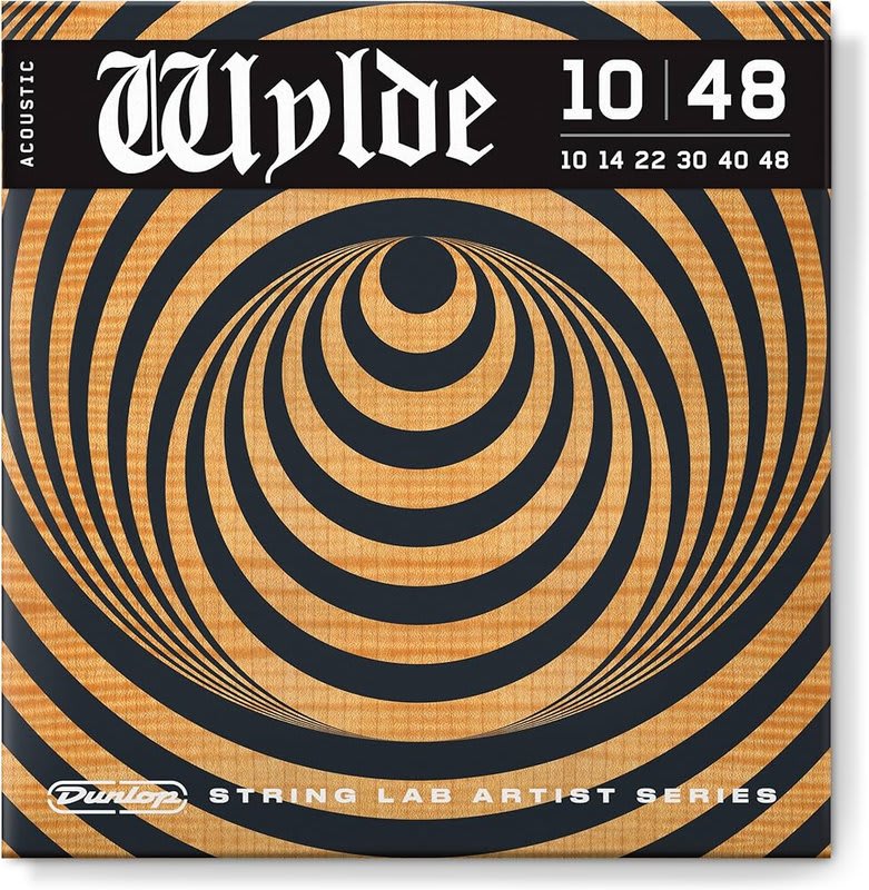 JIM DUNLOP (ZWAP1048) ZAKK WYLDE LAB ACOUSTIC GUITAR STRINGS 10-14-22-30-40-48