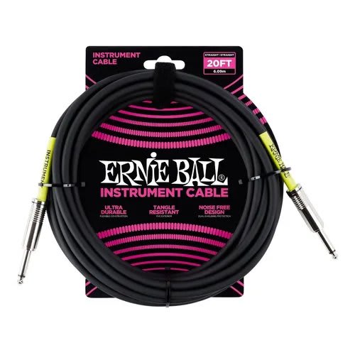 ERNIE BALL (P06448) Flex Patch Cable 12in - Purple - Single