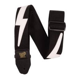 ERNIE BALL (P05399) Premium Guitar Strap/Bass Strap - White Lightning