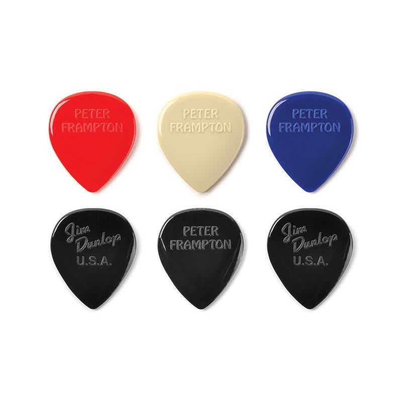 JIM DUNLOP (PF599P) PETER FRAMPTON SIG PICK-6/PLYPK