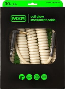 MXR (DCICG30R) MXR COIL CABLE GLO RA 30FT - EA