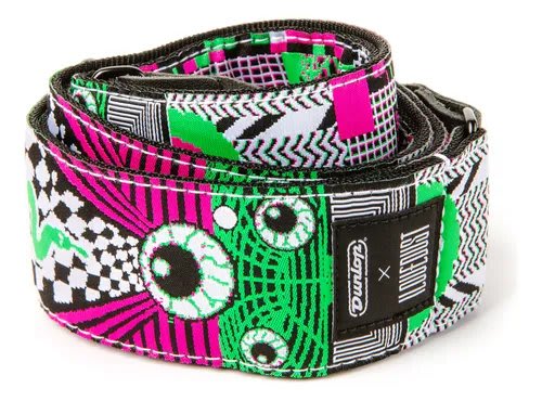 JIM DUNLOP( ILD14) STRAP I LOVE DUST MNEMONIC FUZZ - EA